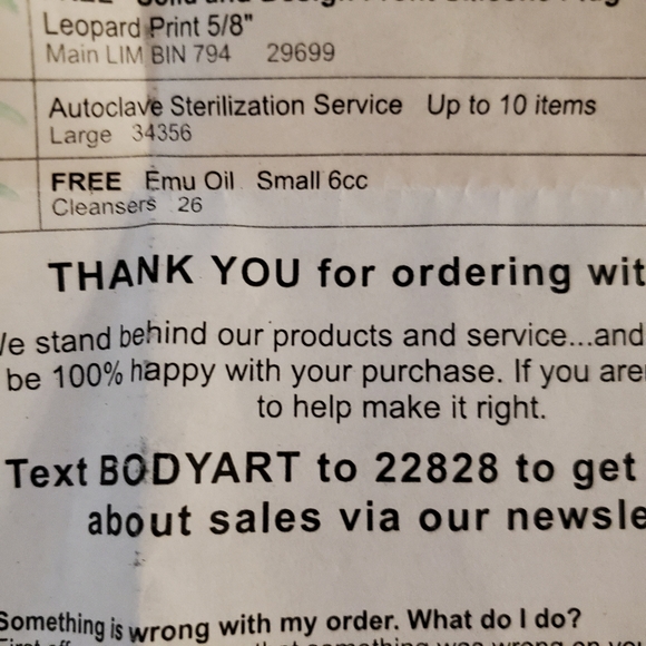 Body Art Forms pink leopard print plugs 5/8" - Picture 2 of 2